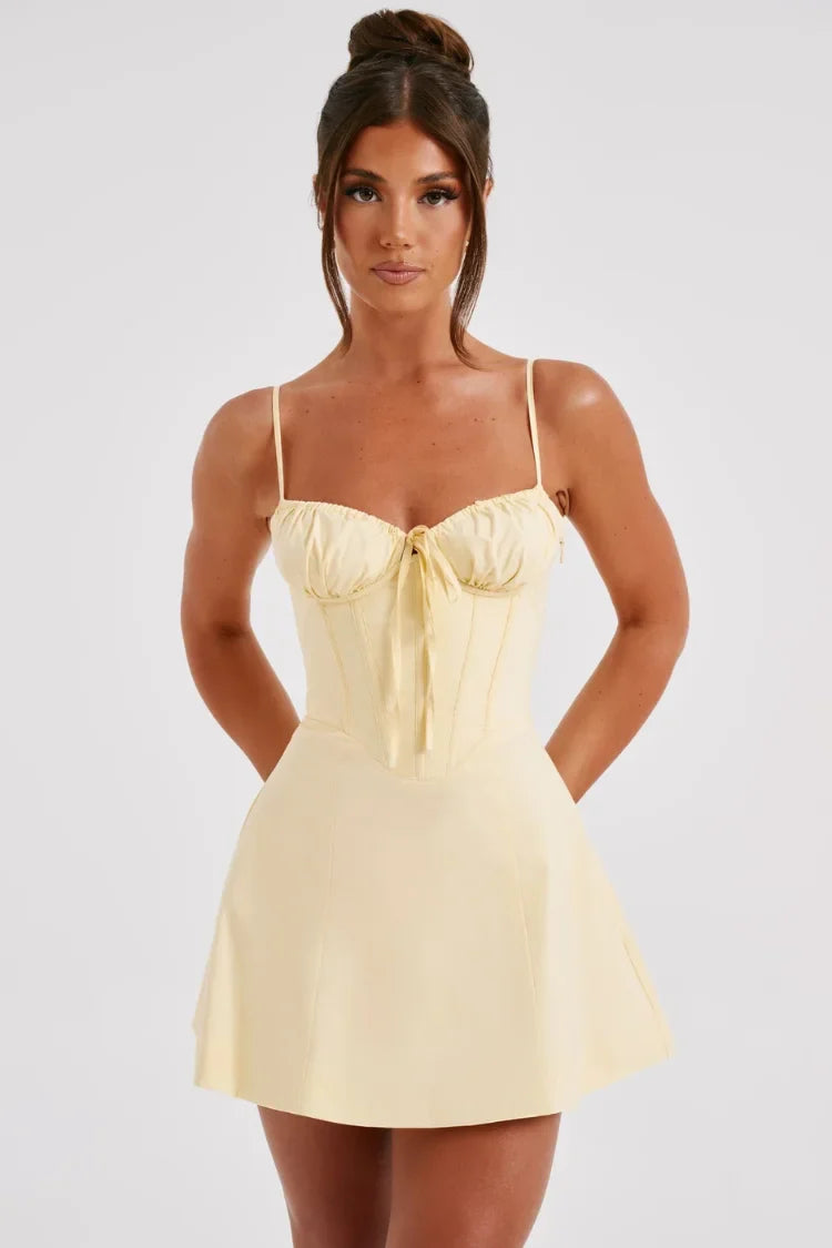 Vestido Branco Corset – Modelo Liz