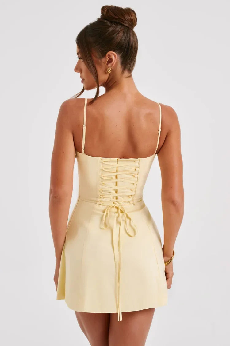 Vestido Branco Corset – Modelo Liz