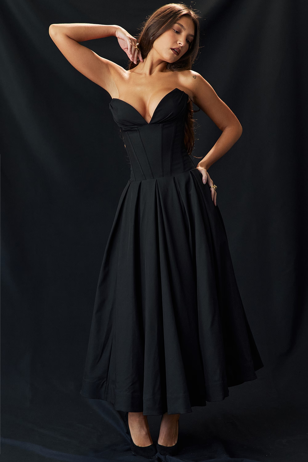 Vestido Espartilho Modelo Evelyn