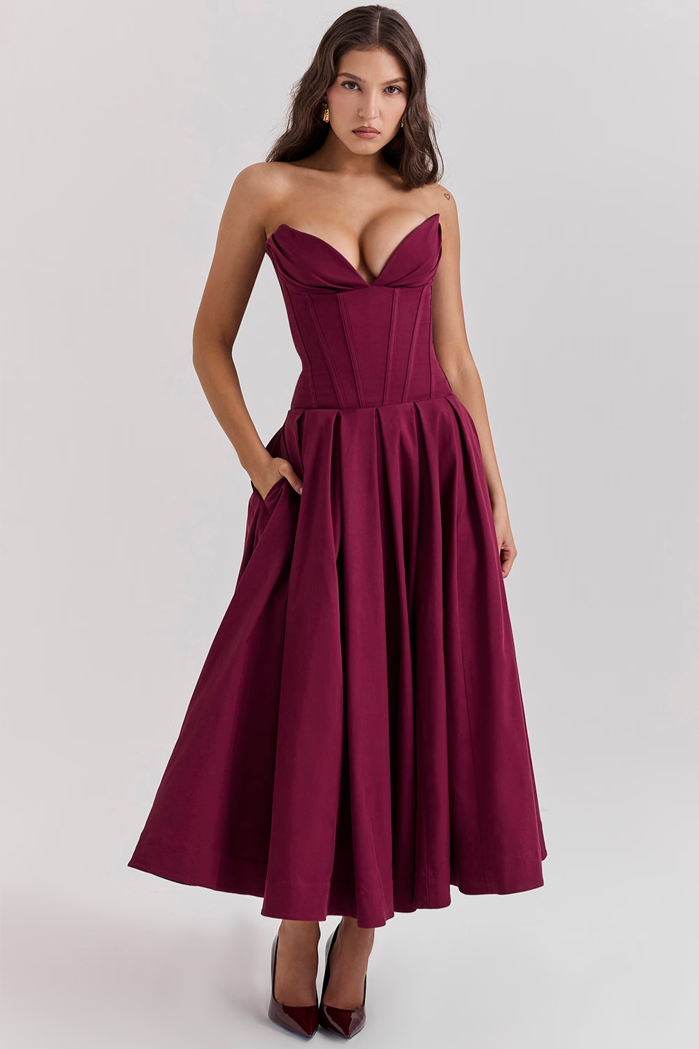 Vestido Espartilho Modelo Evelyn
