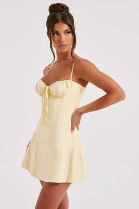 Vestido Branco Corset – Modelo Liz
