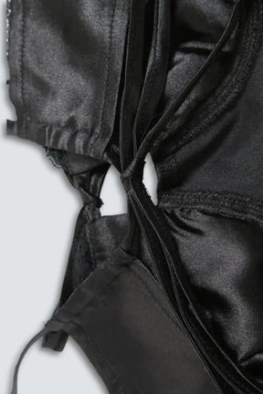 Vestido Curto de Cetim – Modelo Isadora