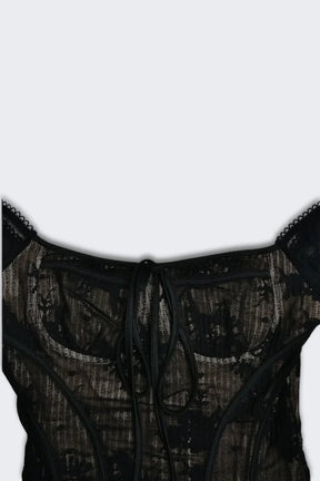 Vestido Curto de Renda – Modelo Maisa