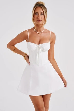 Vestido Branco Corset – Modelo Liz