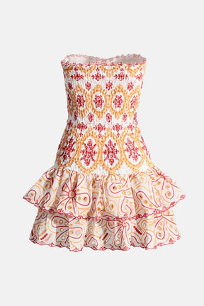 Vestido Mini Grego Tubinho - Modelo Thiana