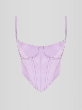 Corset Modelador Roxo Modelo Jasmyne