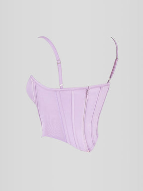 Corset Modelador Roxo Modelo Jasmyne